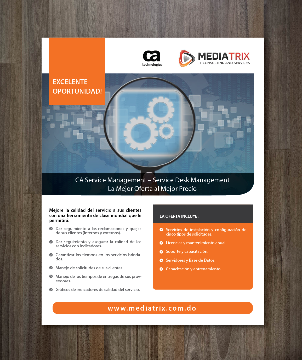 Diseño de Flyer por alex989 para Mediatrix | Diseño #12815345