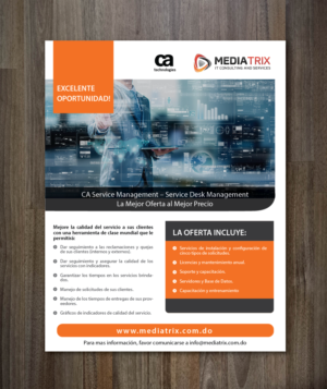 Diseño de Flyer por alex989 para Mediatrix | Diseño: #13060973