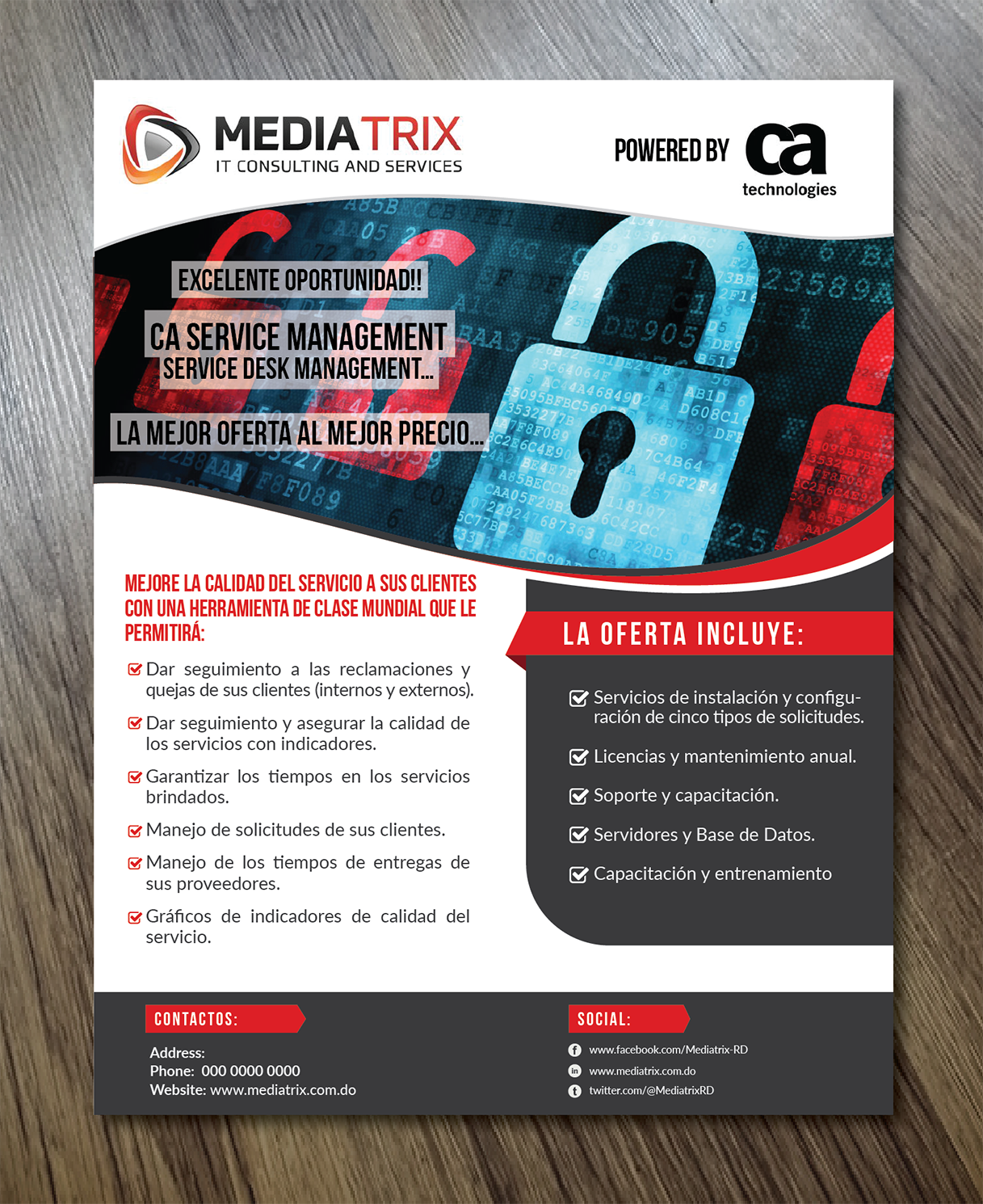 Flyer Design by Alexandar for Mediatrix | Design #12811115