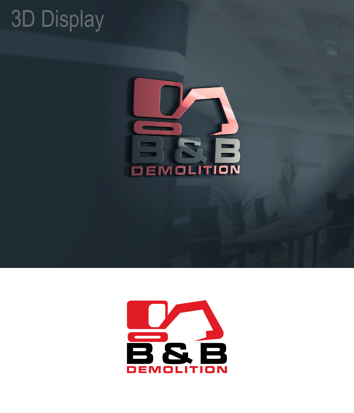 Logo-Design von 3Guys für B&B Demolition | Design #12809568