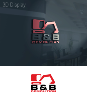 Logo Design by 3Guys for B&B Demolition | Design: #12809568