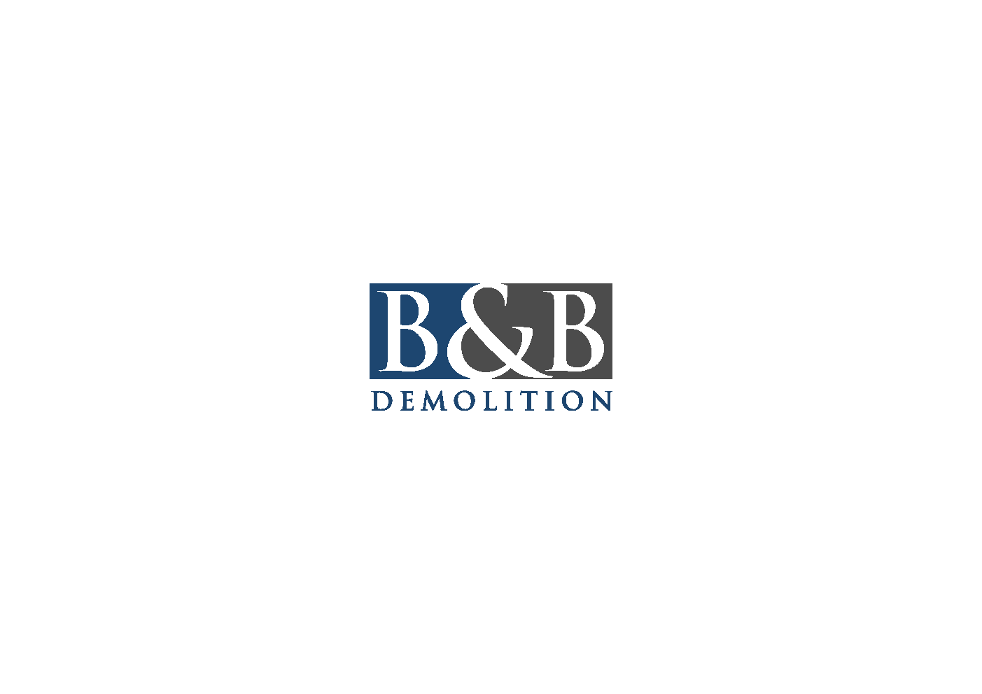 Logo Design by ridfafarid333 for B&B Demolition | Design #12803727