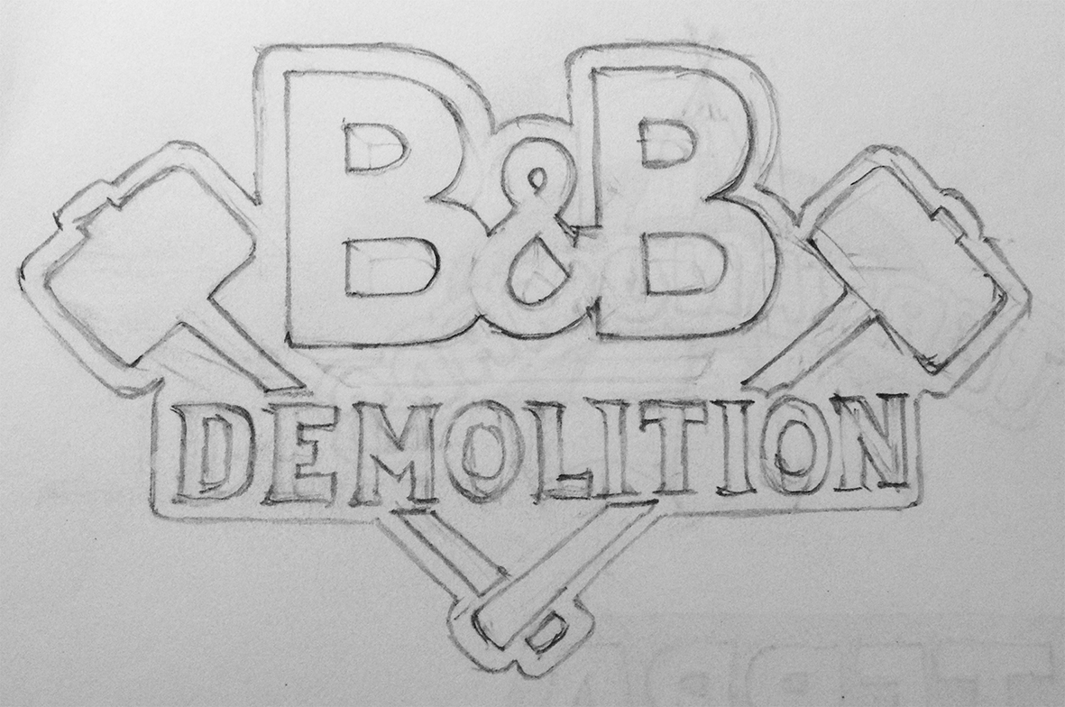 Logo Design by lyndon for B&B Demolition | Design #12817010