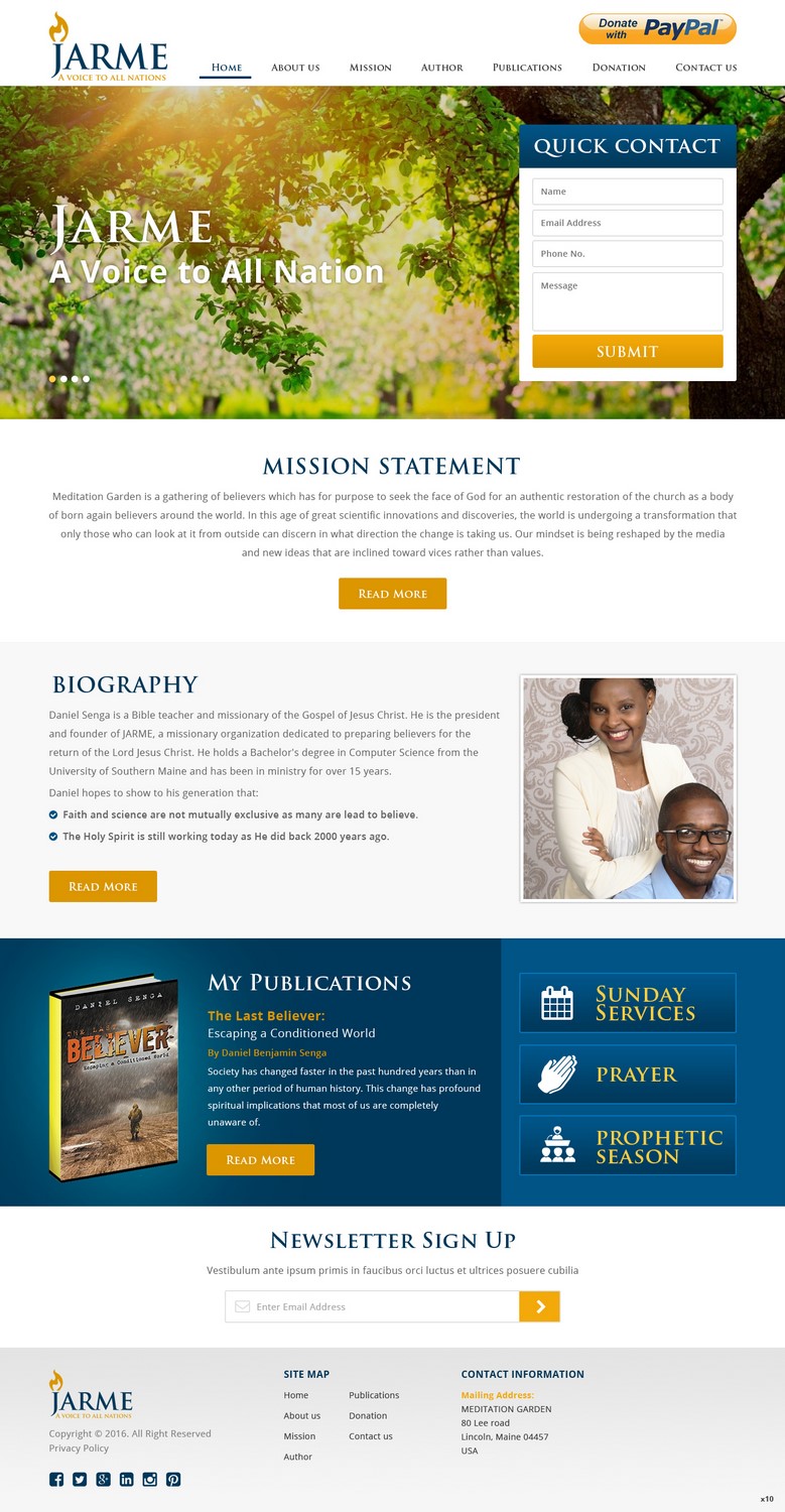 Diseño Web por pb para Meditation Garden | Diseño #12810000