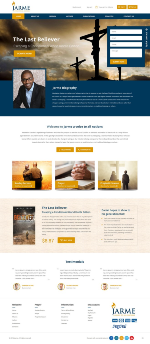 Diseño Web por pb para Meditation Garden | Diseño: #12810001