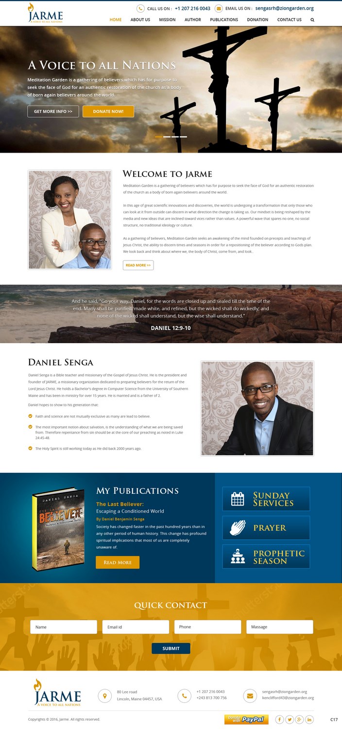 Web Design by pb for Meditation Garden | Design #12818454