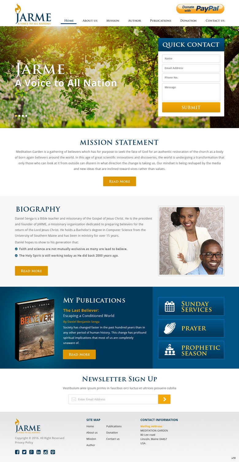 Web Design par pb pour Meditation Garden | Design #12818455