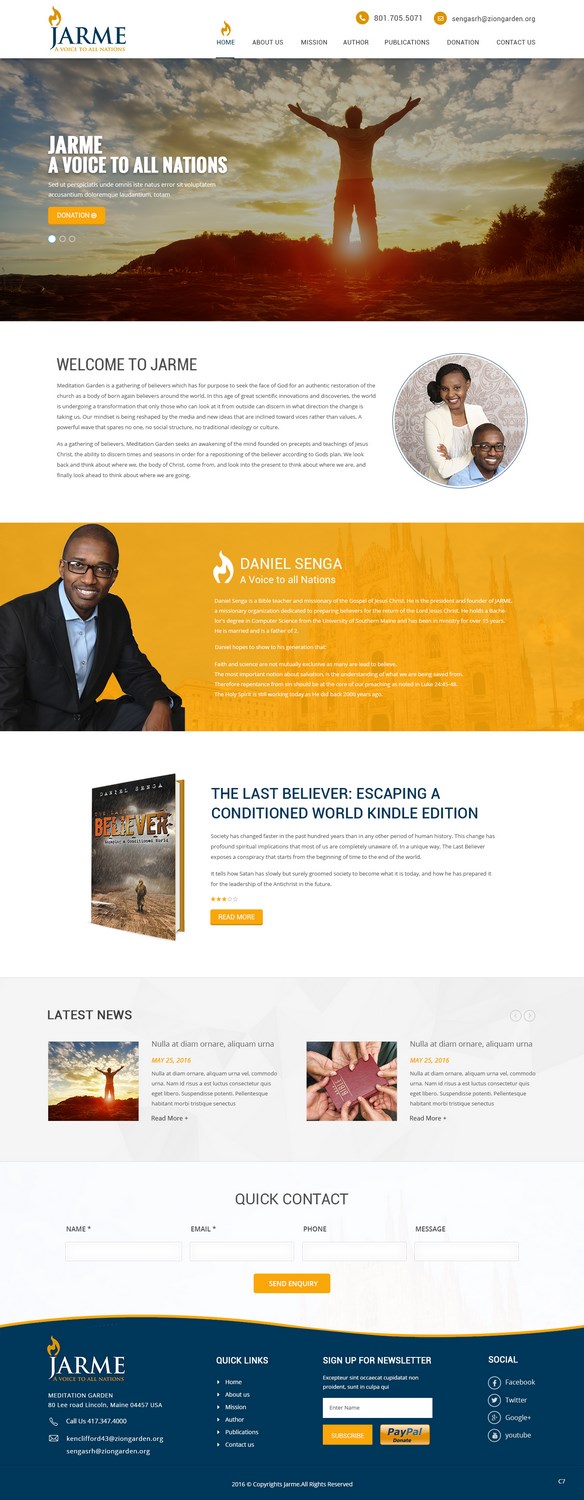 Web Design by pb for Meditation Garden | Design: #12837842