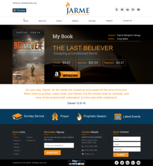 Redesign of Meditation Garden website | Diseño Web por Sbss