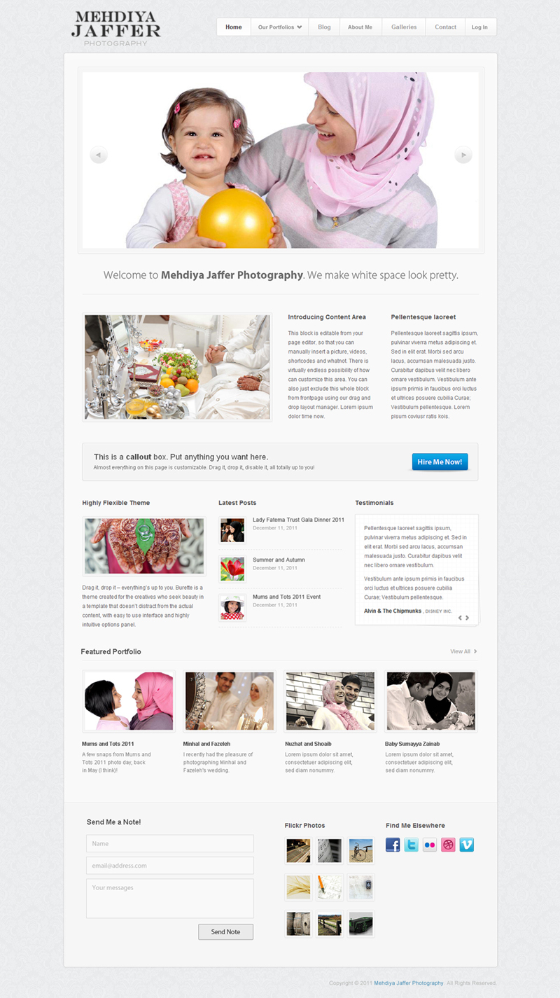 Wordpress Design by Myrvelous for this project | Design #526087