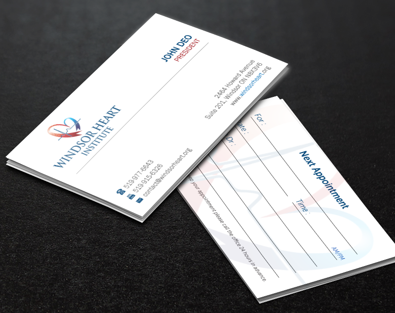 Design de Papeterie par Brand aid pour Windsor Heart Institute | Design #12817908