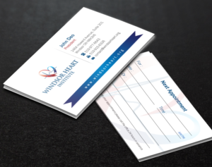 Stationery Design by Brand aid for Windsor Heart Institute | Design: #12817935