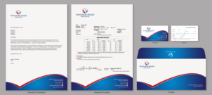 Stationery Design by Brand aid for Windsor Heart Institute | Design: #12835902