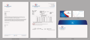Stationery Design by Brand aid for Windsor Heart Institute | Design: #12882535