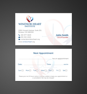 Stationery Design by chandrayaan.creative for Windsor Heart Institute | Design: #12815471