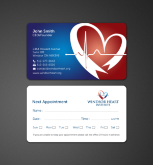 Stationery Design by chandrayaan.creative for Windsor Heart Institute | Design: #12815478
