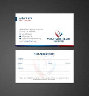 Stationery Design by chandrayaan.creative for Windsor Heart Institute | Design: #12815480