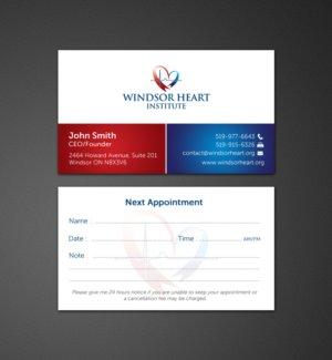 Stationery Design by chandrayaan.creative for Windsor Heart Institute | Design: #12815486