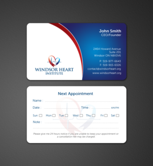 Stationery Design by chandrayaan.creative for Windsor Heart Institute | Design: #12815495