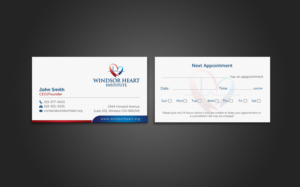 Stationery Design by chandrayaan.creative for Windsor Heart Institute | Design: #12815497