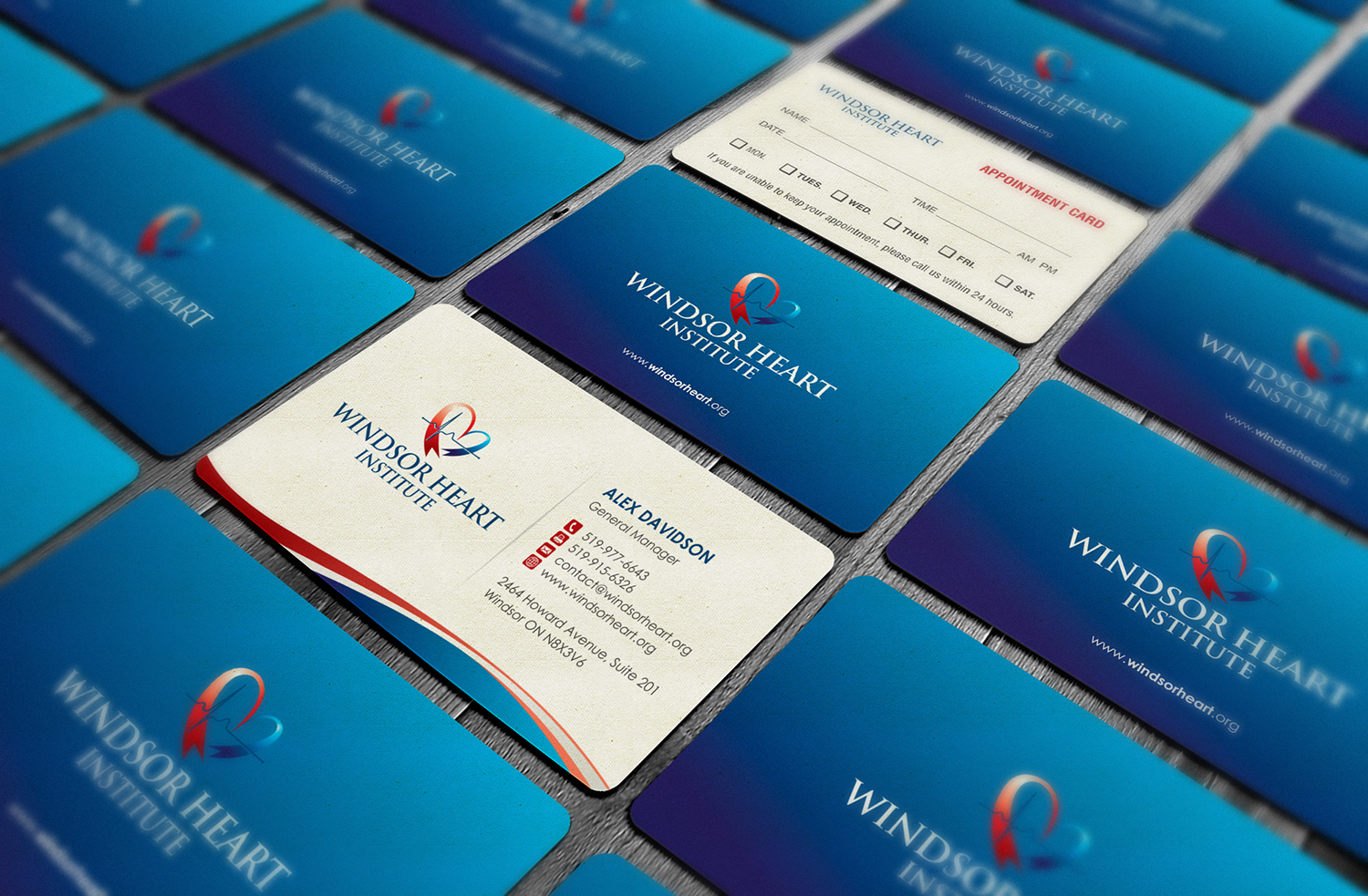Diseño de Papelería por logodentity para Windsor Heart Institute | Diseño #12821406