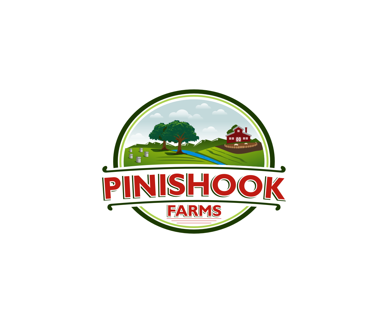 Logo Design by Rudy Graph for Pinishook Farms | Design #12829736