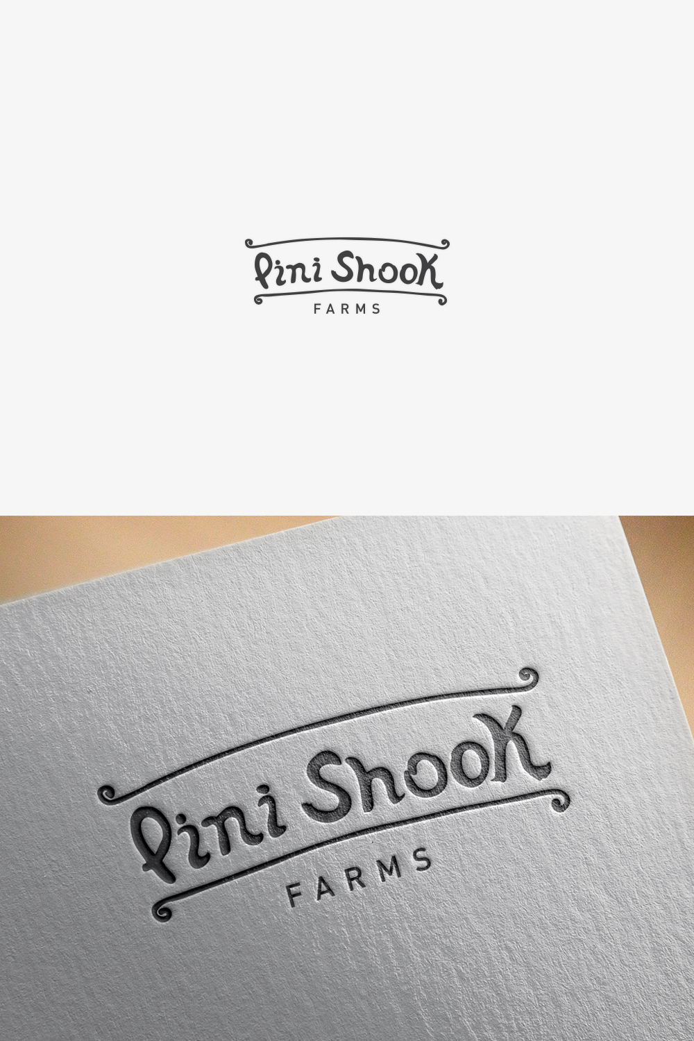 Logo Design by senja for Pinishook Farms | Design #12811331