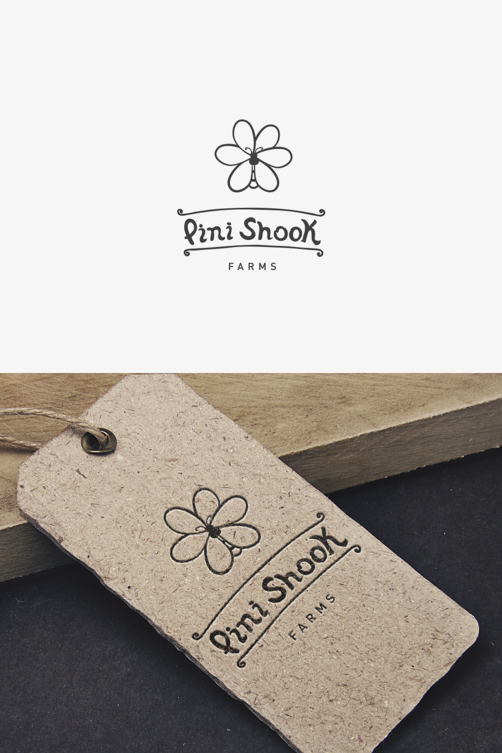 Logo Design by senja for Pinishook Farms | Design #12816175