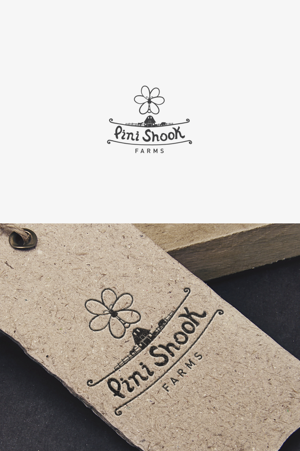 Logo Design by senja for Pinishook Farms | Design #12829855