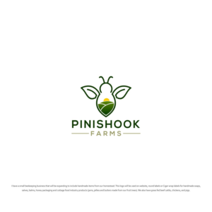 Logo Design by ecorokerz for Pinishook Farms | Design #12806656