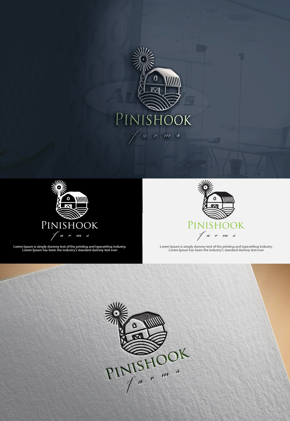 Logo-Design von FaZzy FaiXal für Pinishook Farms | Design: #12805737