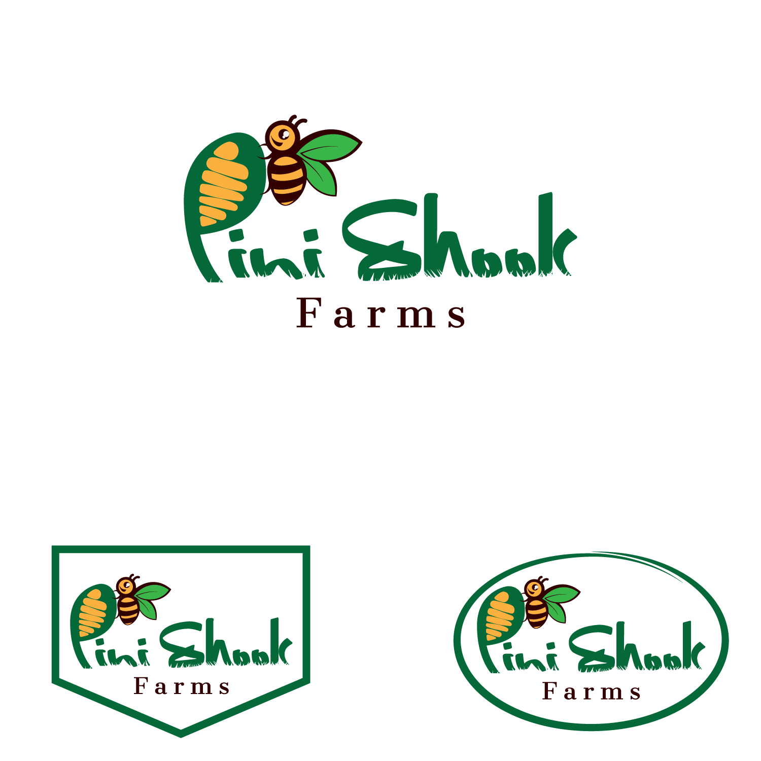 Logo Design by Sangapati for Pinishook Farms | Design #12812572