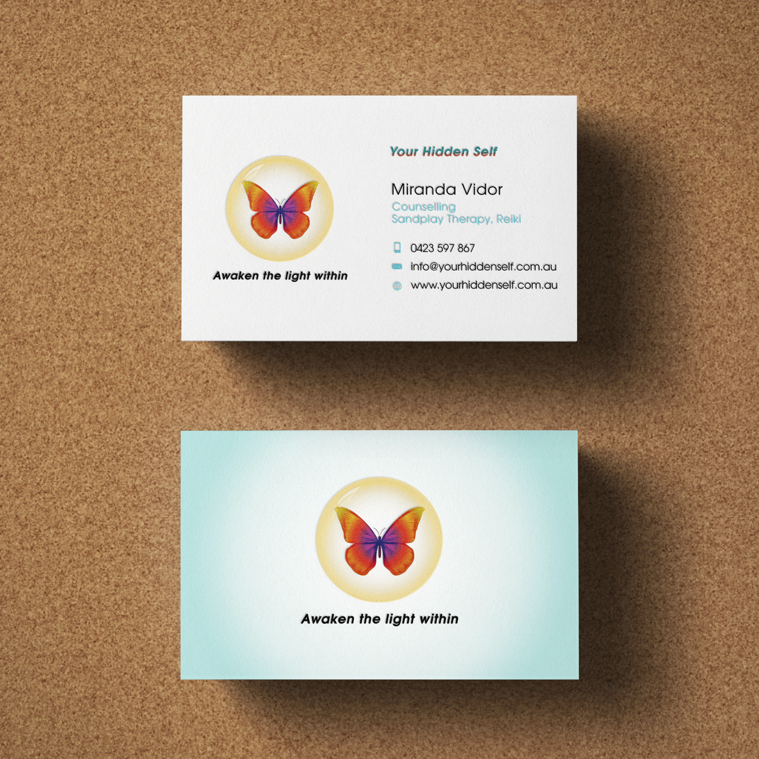 Business Card Design by Riz' for Your hidden self | Design #12814021