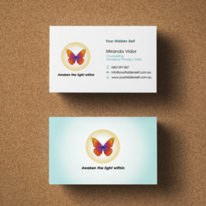 Business Card Design by Riz' for Your hidden self | Design #12814021