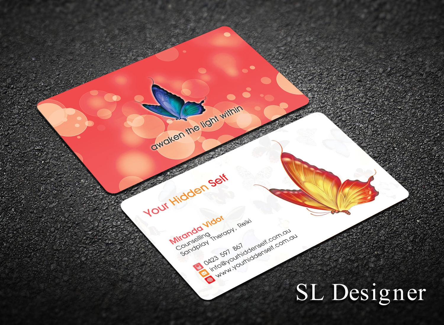Business Card Design by SL Designer for Your hidden self | Design #12817634