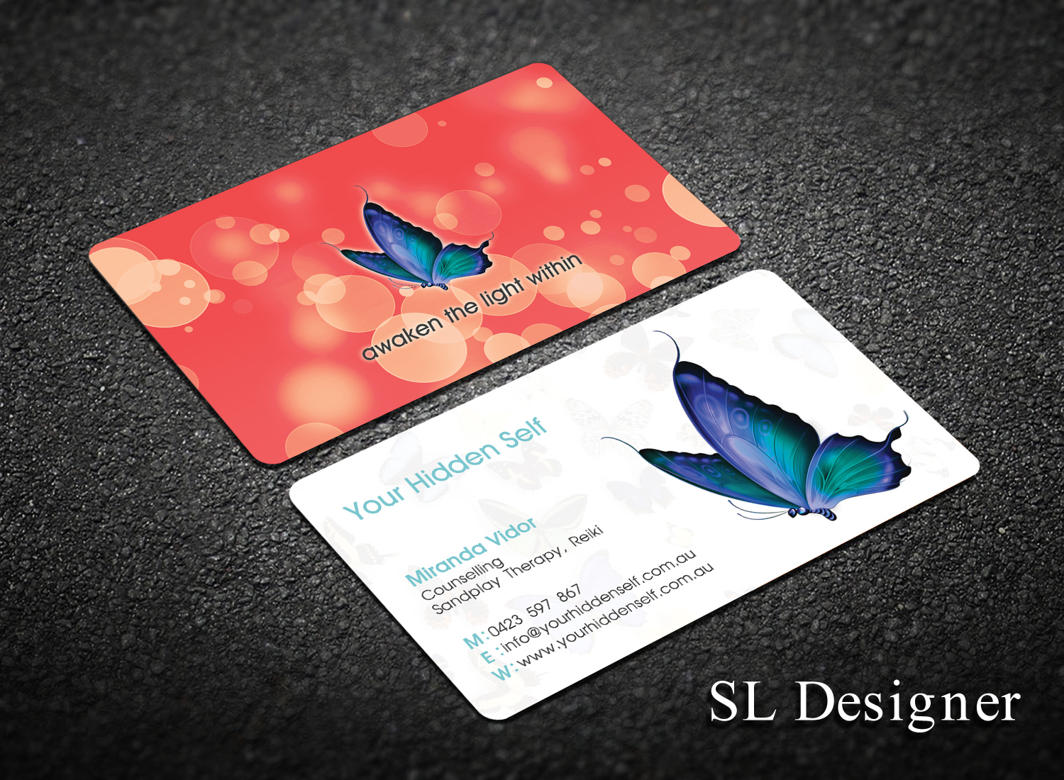 Business Card Design by SL Designer for Your hidden self | Design #12822110