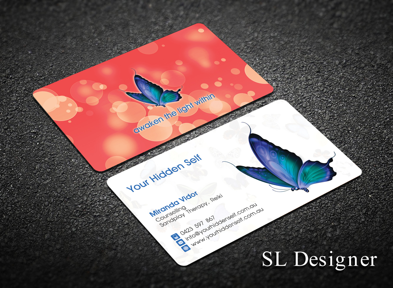 Business Card Design by SL Designer for Your hidden self | Design #12822874