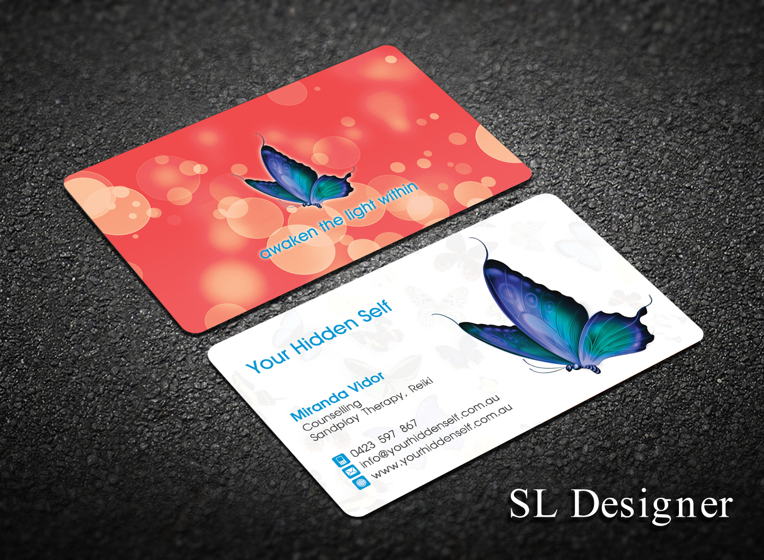 Business Card Design by SL Designer for Your hidden self | Design #12833708