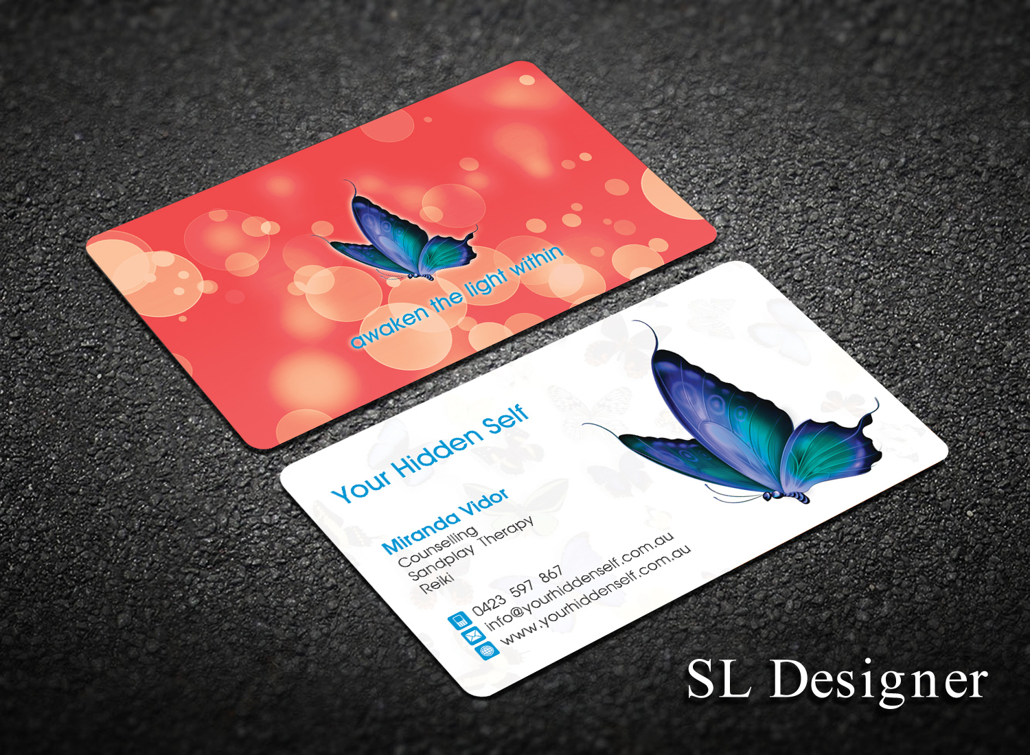 Business Card Design by SL Designer for Your hidden self | Design #12838363
