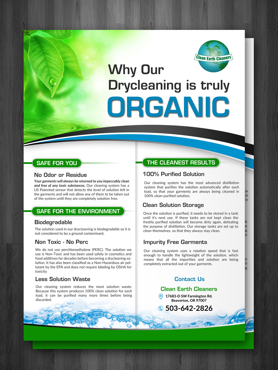 Diseño de Flyer por innovative earth para este proyecto | Diseño #12871221