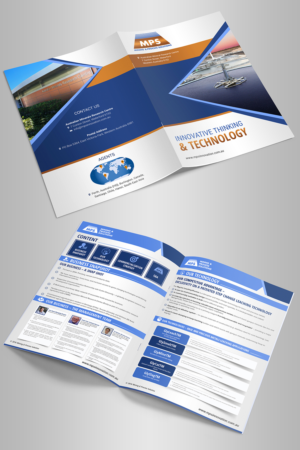 Brochure Design by SAI DESIGNS for Mining and Process Solutions Pty Ltd | Design: #12876597