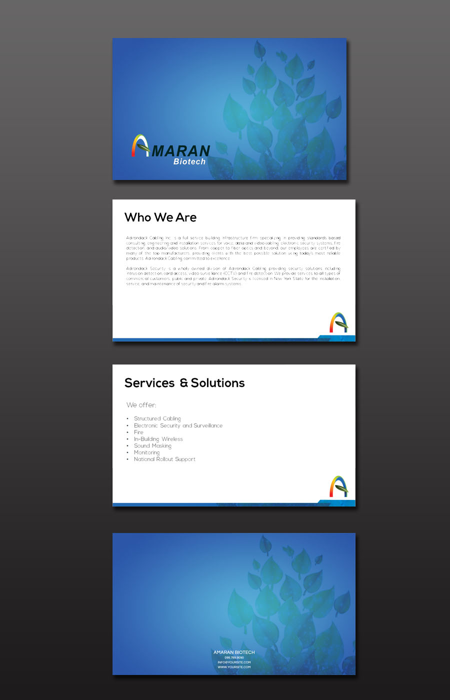 PowerPoint Design by Sarah Mathews for this project | Design #12880120