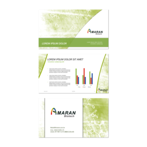Amaran Biotechnology needs a professional powerpoint design | PowerPoint-Design von StonyDog Design