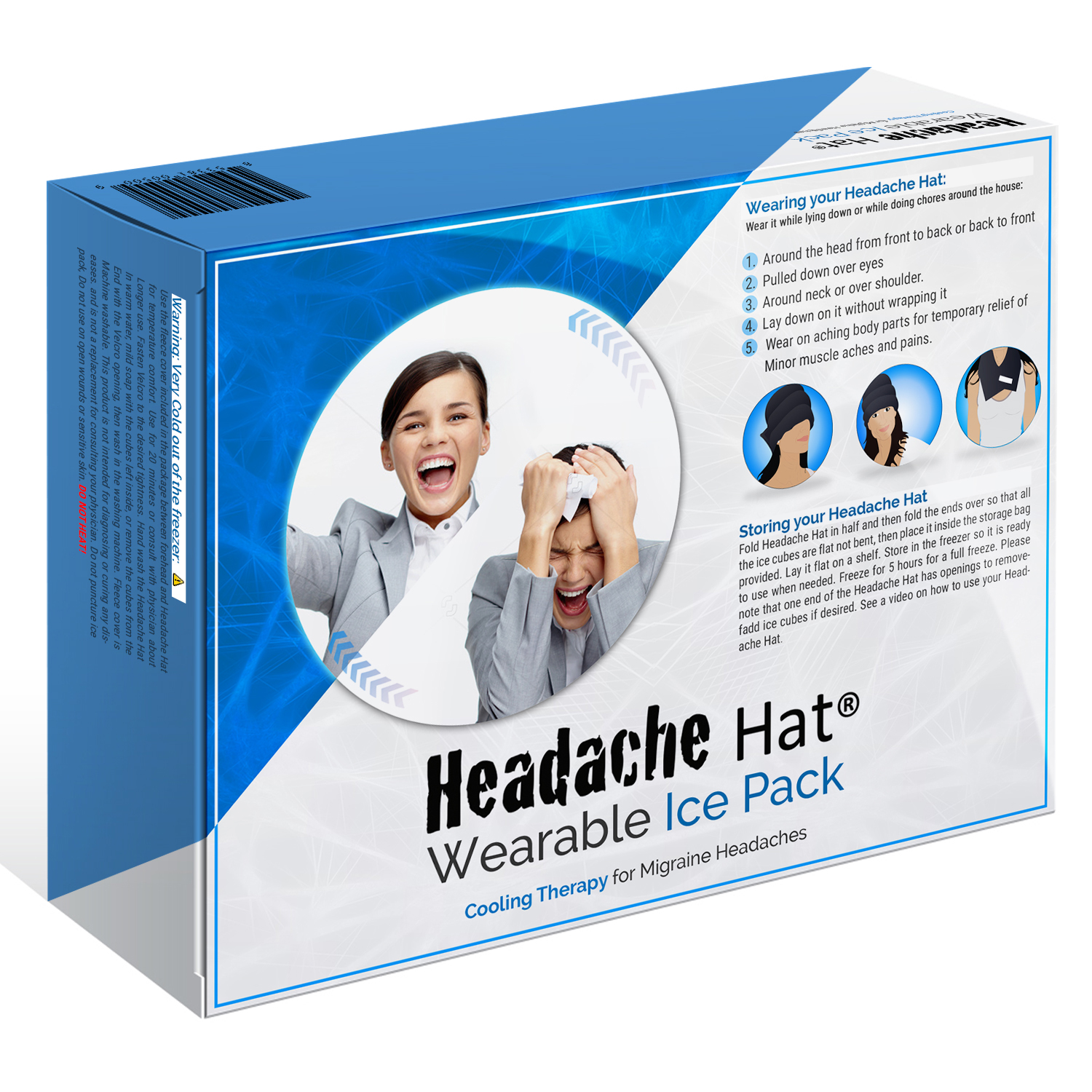 Diseño de Empaque por SAI DESIGNS para Weight Loss Image & Lifestyle, LLC (DBA Headache Hat) | Diseño #12896602