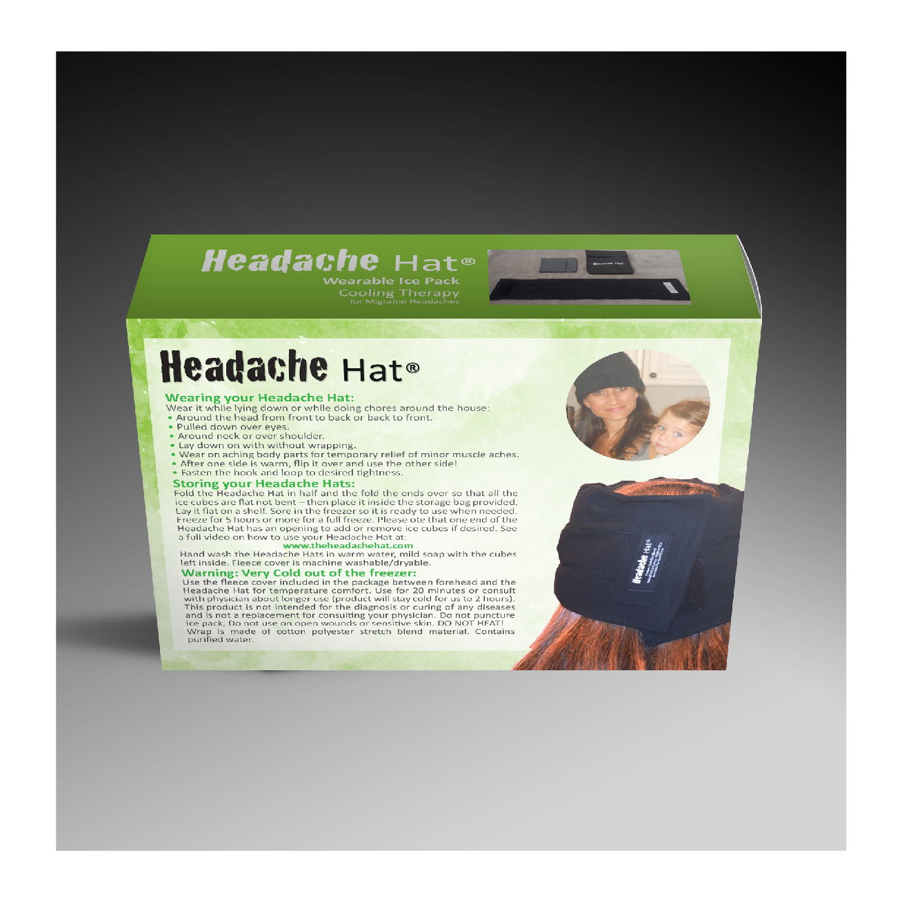 Diseño de Empaque por AccuSource para Weight Loss Image & Lifestyle, LLC (DBA Headache Hat) | Diseño #12828974