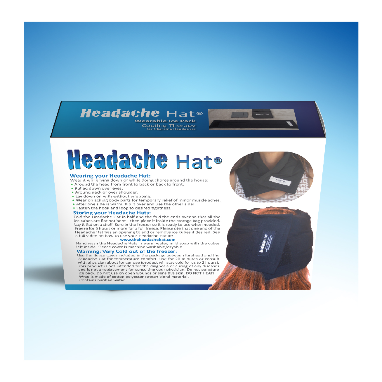 Diseño de Empaque por AccuSource para Weight Loss Image & Lifestyle, LLC (DBA Headache Hat) | Diseño #12829023
