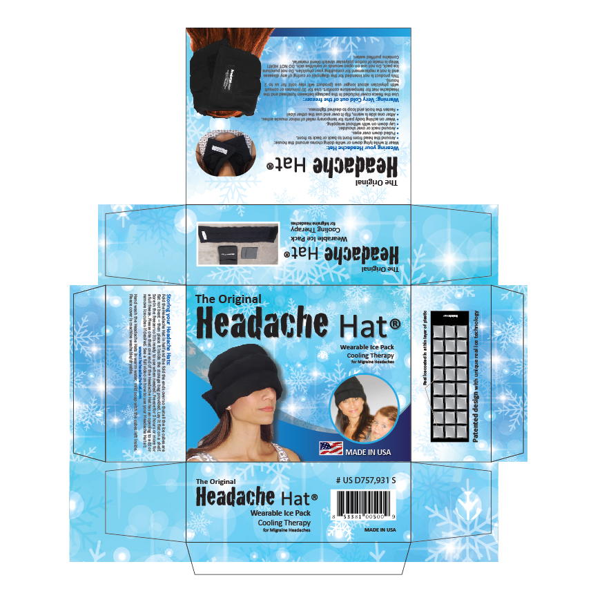 Diseño de Empaque por AccuSource para Weight Loss Image & Lifestyle, LLC (DBA Headache Hat) | Diseño #12929657