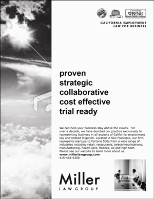 Design Publicitaire par J. Saunders Creative pour Miller Law Group | Design : #532524