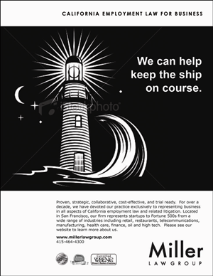 Design Publicitaire par J. Saunders Creative pour Miller Law Group | Design : #532531