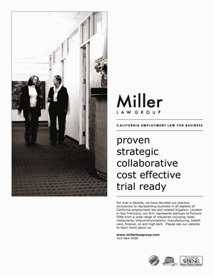 Advertisement Design by J. Saunders Creative for Miller Law Group | Design: #558511
